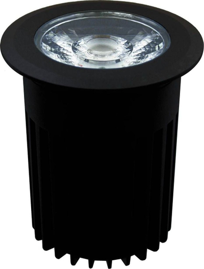 Spot tokësor Lightson Castor, LED 12V, 1100lm, IP67, argjendtë