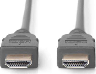 Kabllo HDMI Digitus High-Speed 4K, Type A, e zezë
