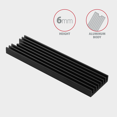 Ftohës pasiv AXAGON CLR-M2L6, për SSD M.2 2280, 6mm