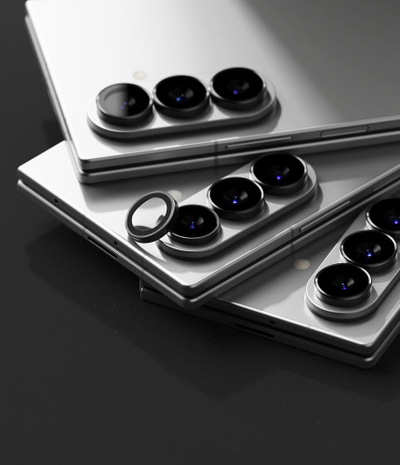 Mbrojtëse lente kamere Ringke Camera Frame, 2 copë, për Galaxy Z Fold7 Fold8 Ultra, e zezë