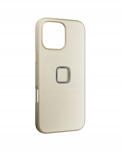 Маска за телефон Peak Design Everyday Fabric Case iPhone 16 Pro Max, SlimLink, бела Bone