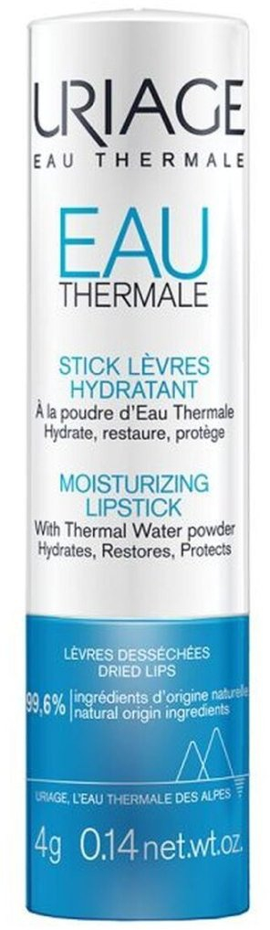Balsam për buzë Uriage Hydrating Lip Stick, me ujë termal, 4g, transparent
