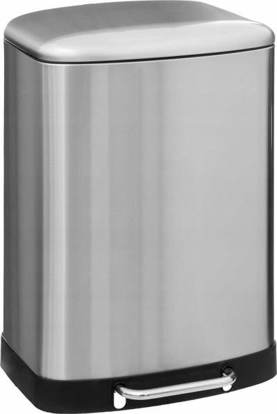 Kosh plehrash me pedale 5 Five Ariane, 50L, çelik inox, ngjyrë argjendi