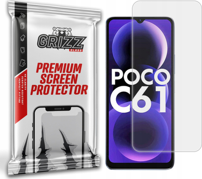 Folje mbrojtëse mat Grizz PaperScreen për Xiaomi Poco C61, kundër gjurmëve të gishtave, transparente