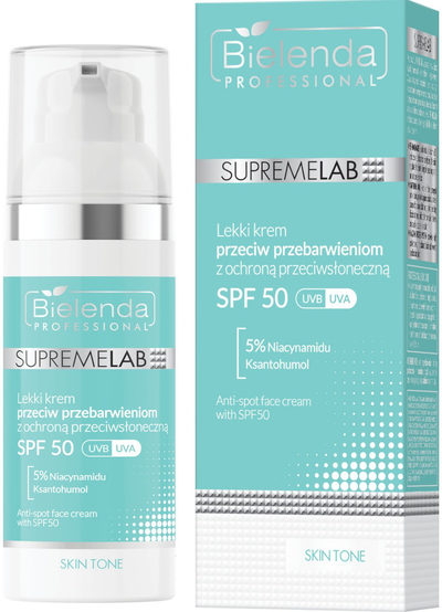 Krem fytyre Bielenda Supremelab Skin Tone Anti-Spot, SPF 50, 50 ml