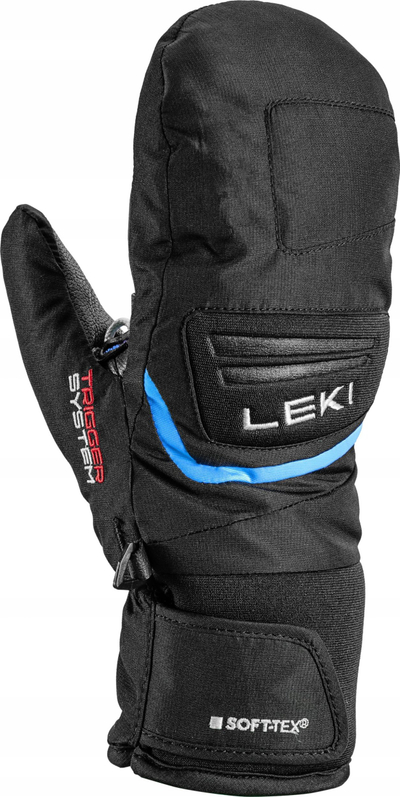 Doreza skish Leki Griffin 3D Junior Mitt 6.0, për kalamoj, Trigger 3D, të zeza