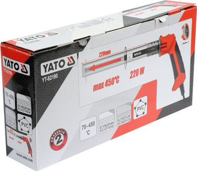 Thikë termike për polisterol Yato PVC/PP (YT-82190)