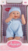 Kukull gocë Adar 547711, 42cm, duar e këmbë që lëvizin, blu