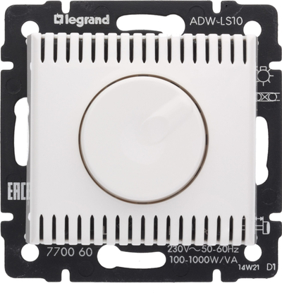 Rregullator ndriçimi Legrand Valena 770060, 100-1000VA 230V, i bardhë