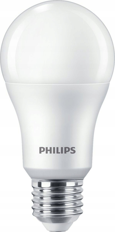ЛЕД светилка Philips CorePro 13W, E27, 1521 lm, 4000K, бела