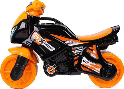 Motoçikletë lodër Technok Running Motorbike 5767, pa pedale, për kalamaj 2+, portokalli
