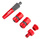 Set ujitjeje Pro-Line 99331, për gyp 1/2", plastik, i kuq