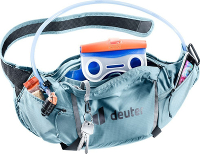 Çantë beli Deuter Shortrail III, 3L, për vrap edhe hiking, blu