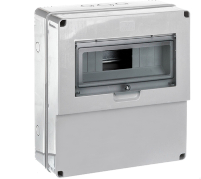 Kuti shpërndarëse Elettrocanali EC69004, 12 module, 3 dalje, gri