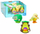 Lodër figurine për bebe Fisher Price Animals Treats, 6m+, shumëngjyrëshe
