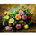 Puzzle diamond painting Norimpex Abundance of Flowers, 30x40cm, set dekorativ, shumëngjyrësh