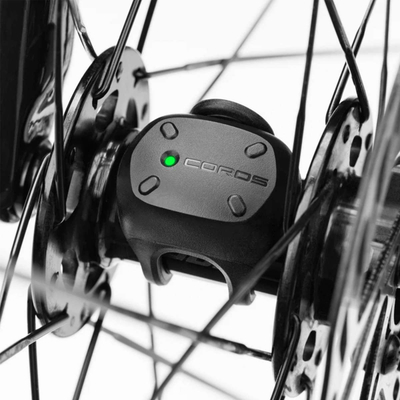 Senzor shpejtësie për biçikletë COROS DURAGPS, Bluetooth, për matje shpejtësie edhe distance, i zi