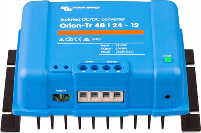 Konvertues DC Victron Energy Orion-Tr 48/24-12, 280W, blu