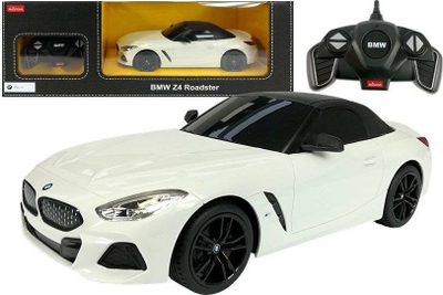Makinë me telekomandë LEANToys Auto R / C BMW Z4 Roadster Rastar 1:18, e bardhë