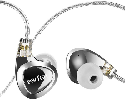 Слушалки во уво EarFun EH100, Hi Res Audio, кабел 3.5mm, сребрени