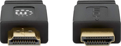 Kabllo HDMI Manhattan 355643, 10m, 4K, i zi