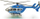 Lodër helikopter taksi Siku, i kaltër