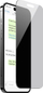 Xham mbrojtës privat Puro për iPhone 15/16, tempered glass, transparent