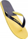 Flip-flop për burra Aquawave Roboor, taban EVA, rripa PVC, verdh e zi