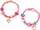 Set byzylykësh Make It Real Halo Charm Bracelets Mini Box Pretty in Pink, kreativ, për fëmijë, rozë