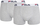 Set mbathje Fila FU5016 / 2-400, 2 palë, të hirta, L