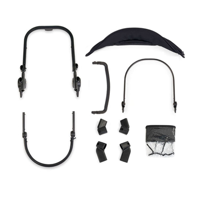 Set konfigurimi karroce iCandy Peach 7, për dy fëmijë, Phantom Dark Grey