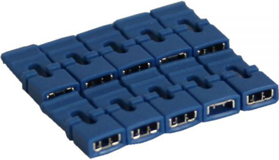 Jumper motherboard InLine 00075D, 2mm, set 10 copë, blu