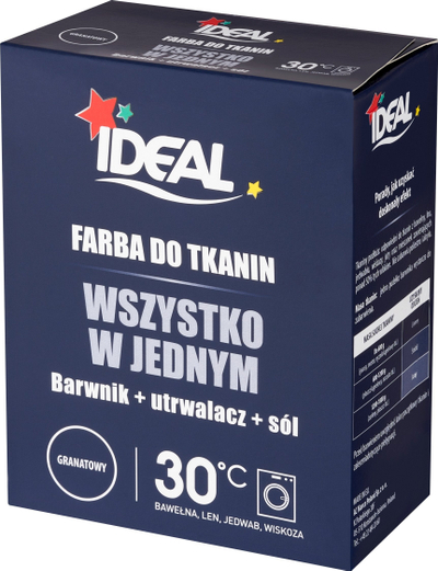 Ngjyrë për rroba Ideal All in One, 350g, navy blue