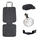 Set aksesorësh për makinë BeSafe Rear Facing, për ulëse fëmijësh, pasqyrë dhe perde dielli, gri