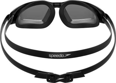 Syze noti Speedo Hydropulse, pamje e gjerë, jastëkë të butë, ngjyrë e zezë