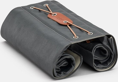 Çanta bisiklete Brooks Brick Lane Panniers, 2x15L, montim me rripa, gri
