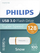 USB Philips Snow Edition FM12FD75B/00, 128GB, USB 3.0, e bardhë