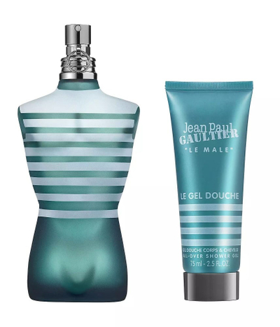 Set Eau de Toilette Jean Paul Gaultier Le Male: Eau De Toilette 125 ml & xhel dushi 75 ml
