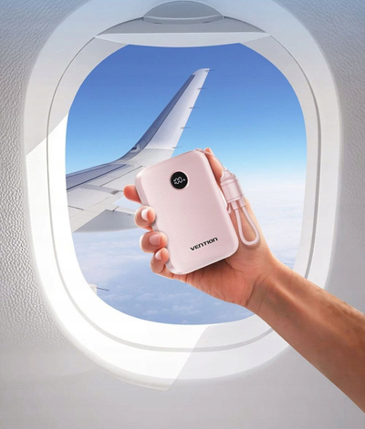 Power bank Vention FKBN0 C, 20000mAh, 22.5W, bezh
