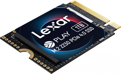 SSD i brendshëm Lexar Play LNMPLAY001T, 1TB, M.2 2230 PCIe 4.0 NVMe, i zi