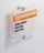 Tabelë informative Durable Crystal Sign, 210x148mm, akrilik transparent