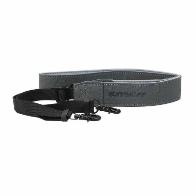 Rrip qafe Sunnylife DJI RC RC Pro, i rregullueshëm, material PU, gri