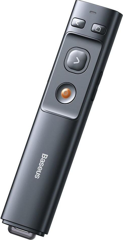 Telekomandë prezantimi Baseus Pilot ACFYB-B0G, lazer i kuq, lidhje USB USB-C, e zezë