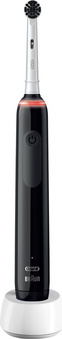 Furçë dhëmbësh elektrike Oral-B Pro 3 3000 PureClean, 3 modalitete, sensor presioni, e zezë