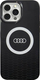 Mbrojtëse MagSafe Audi IML Big Logo për iPhone 13 Pro 13, polikarbonat TPU, e zezë