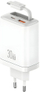 Karikues USB Usams CC296 Xiang Series, 30W, me kabllo Type C tërheqëse, i bardhë