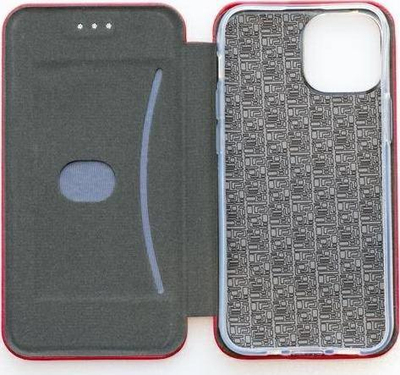 Këllëf libri Beline Magnetic për Redmi Note 9T Pro, mbyllje me magnet, i kuq
