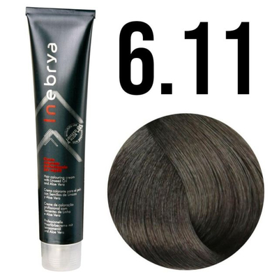 Ngjyrë për flokë Inebrya 6/11, bionde e hirtë intensive, 100ml