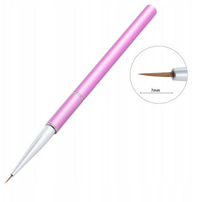 Brushë profesionale për thonj NEONAIL Kolinsky Nail Art, majë e hollë, për shumë punë të ndryshme