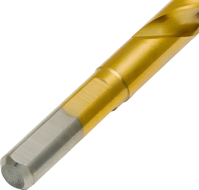 Spiral metalik Baildon DIN 338 RN, 10.2 mm, HSS TiN, bisht 3-faqesh